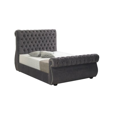 Double Grey Upholstered Beds You'll Love | Wayfair.co.uk